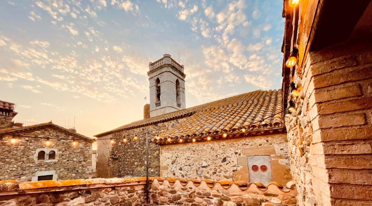 Autentica Casa Del Sxvii En La Costa Brava Cruilles Exterior photo