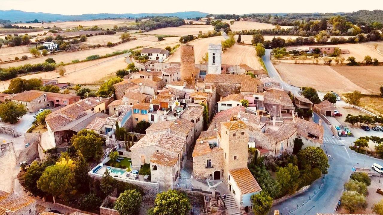 Autentica Casa Del Sxvii En La Costa Brava Cruilles Exterior photo