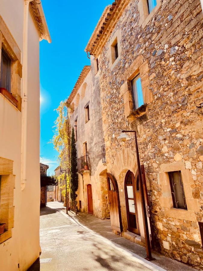 Autentica Casa Del Sxvii En La Costa Brava Cruilles Exterior photo